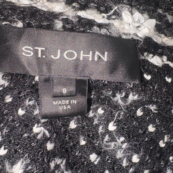 ST. JOHN Tweed Pattern Jacket - Picture 7 of 8